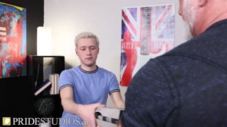 Hairy Silver Daddy Fucks Tight Twink's Tight Ass — Big Cock